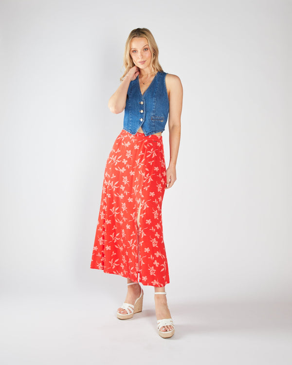 Fergie Skirt Red