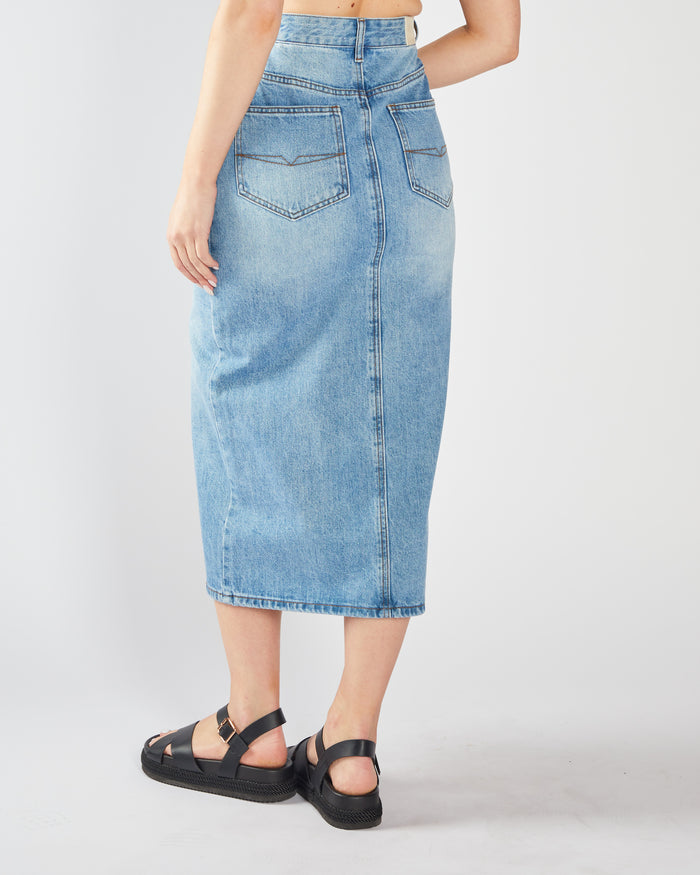 Filomena Denim Skirt Blue