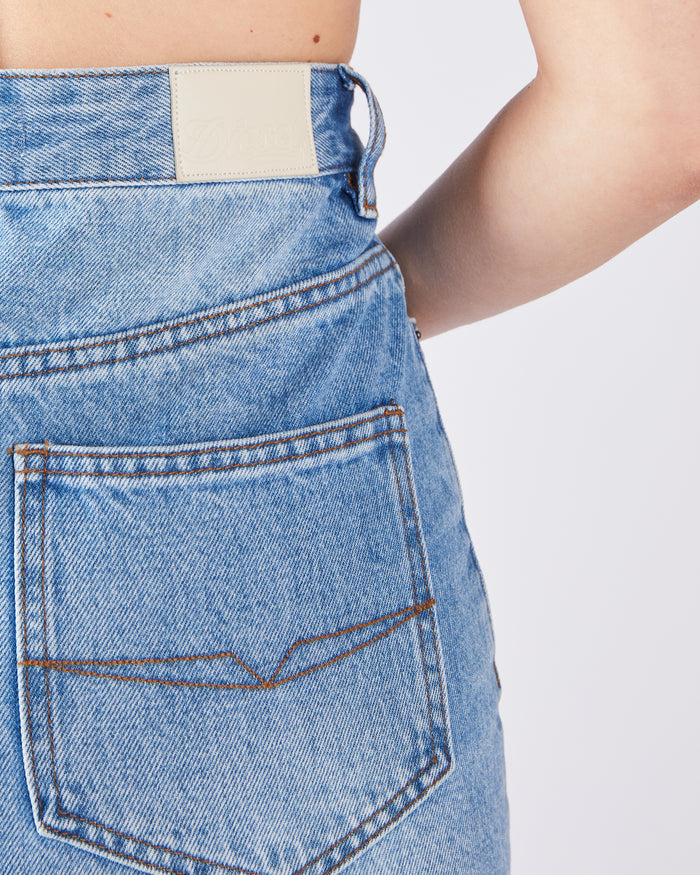 Filomena Denim Skirt Blue