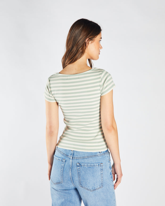 Finette Top Iceberg Green & Stone