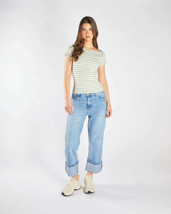 Finette Top Iceberg Green & Stone