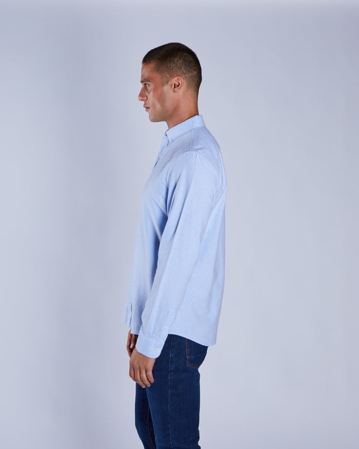 Flannery Shirt Cashmere Blue