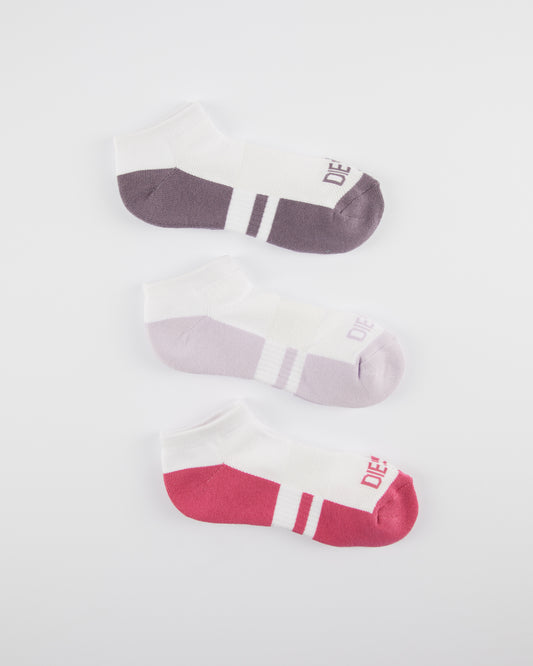 Makenzie Ankle Socks Lilac/Dusk/Neon