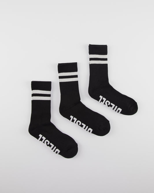 Dexter Sock Black Pack