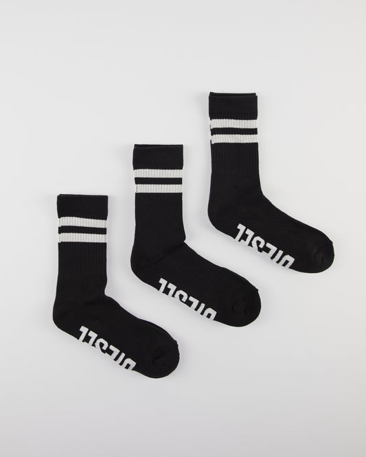 Dexter Sock Black Pack