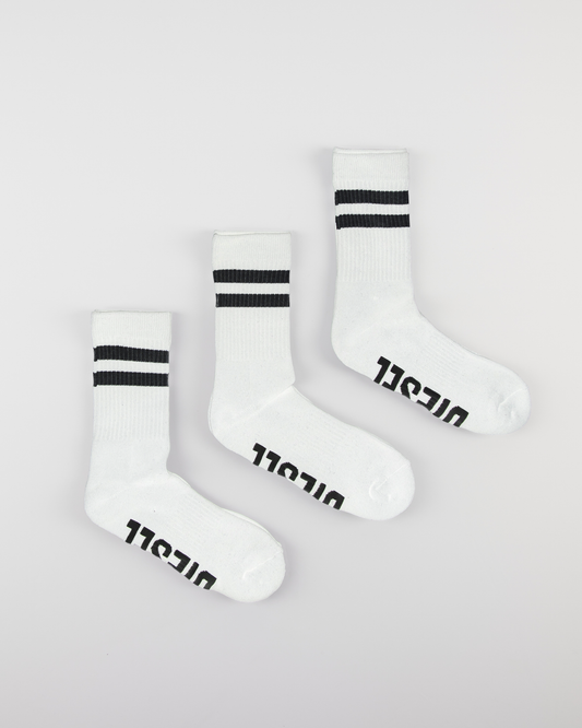 Dexter Sock White Pack