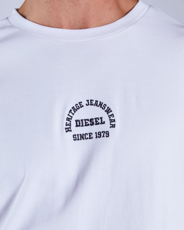 Ford Long Sleeve Tee Track White