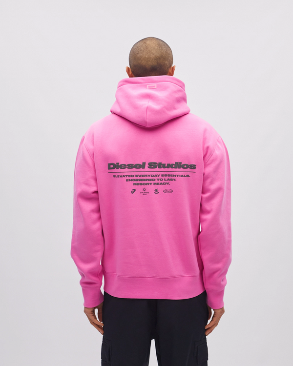 Francisco Hoodie Pink Reef