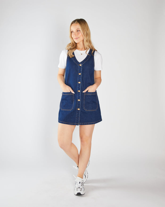 Freddi Pinny Indigo Blue