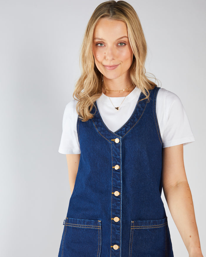 Freddi Pinny Indigo Blue