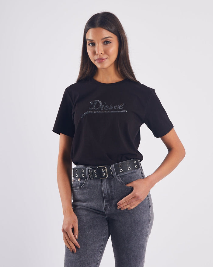 Frederica T-Shirt Black