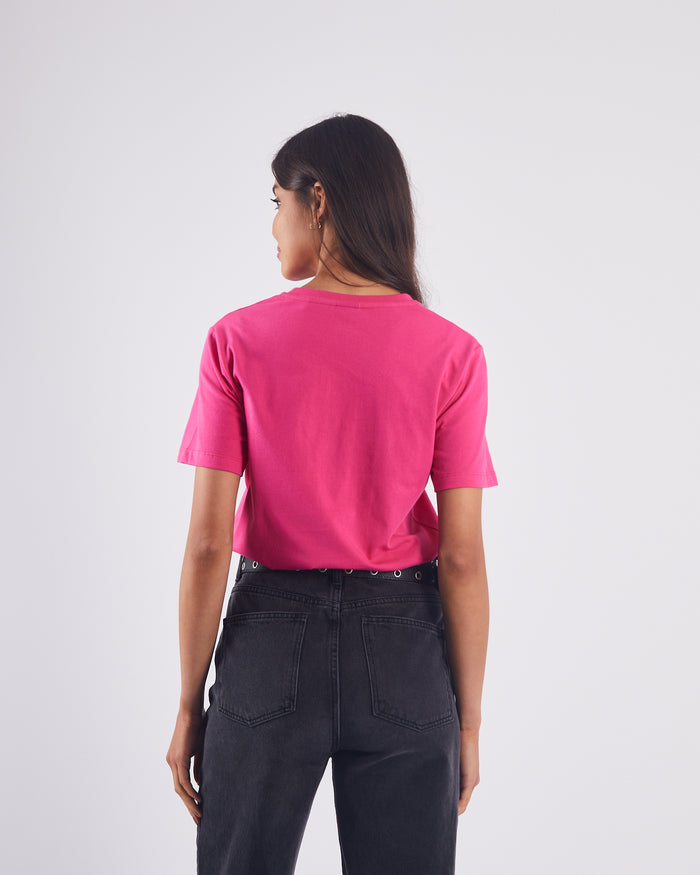 Frederica T-Shirt Fuchsia Purple
