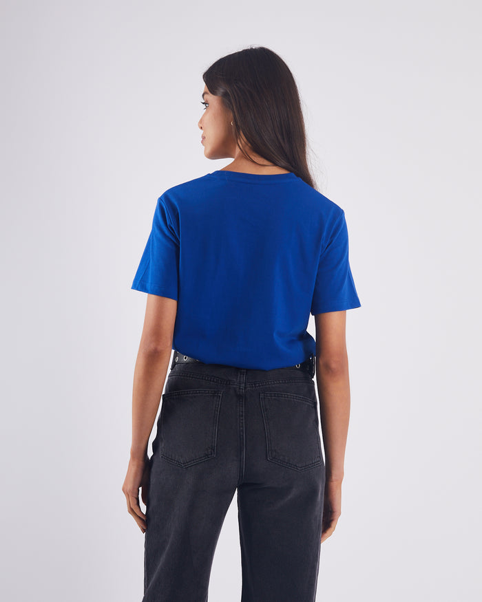 Frederica T-Shirt Bold Blue