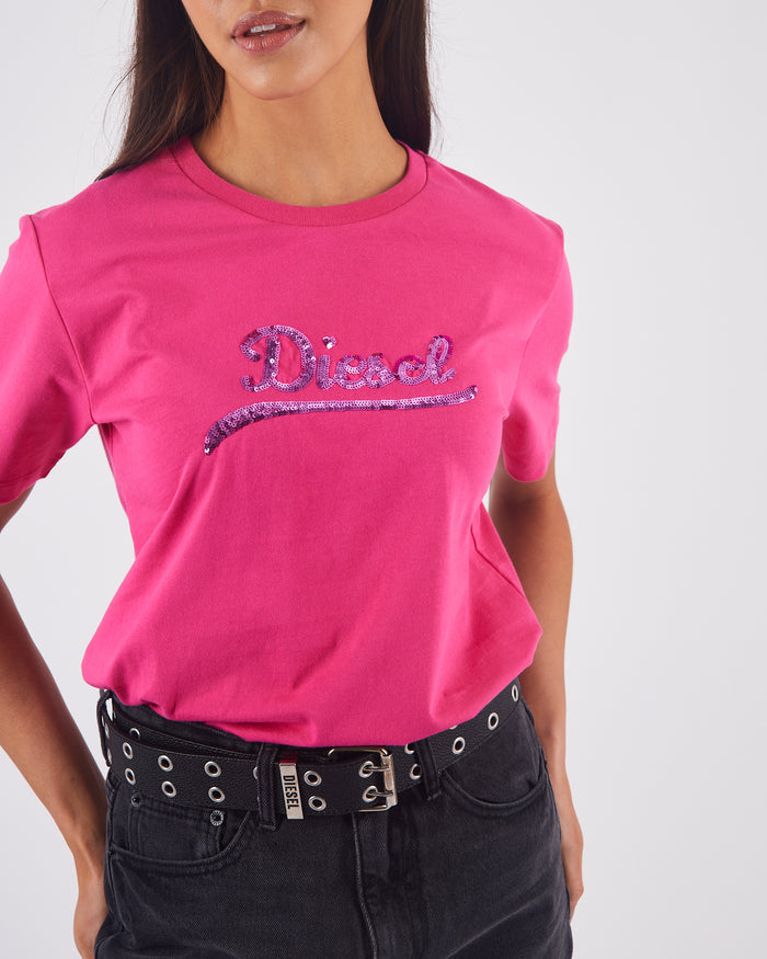 Frederica T-Shirt Fuchsia Purple