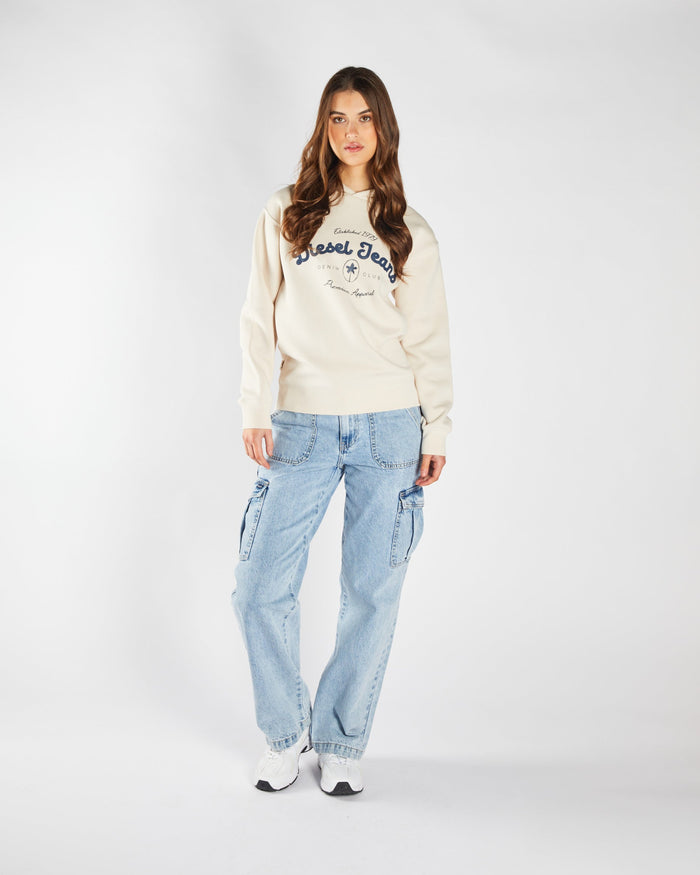 Ferna Hood Stone White