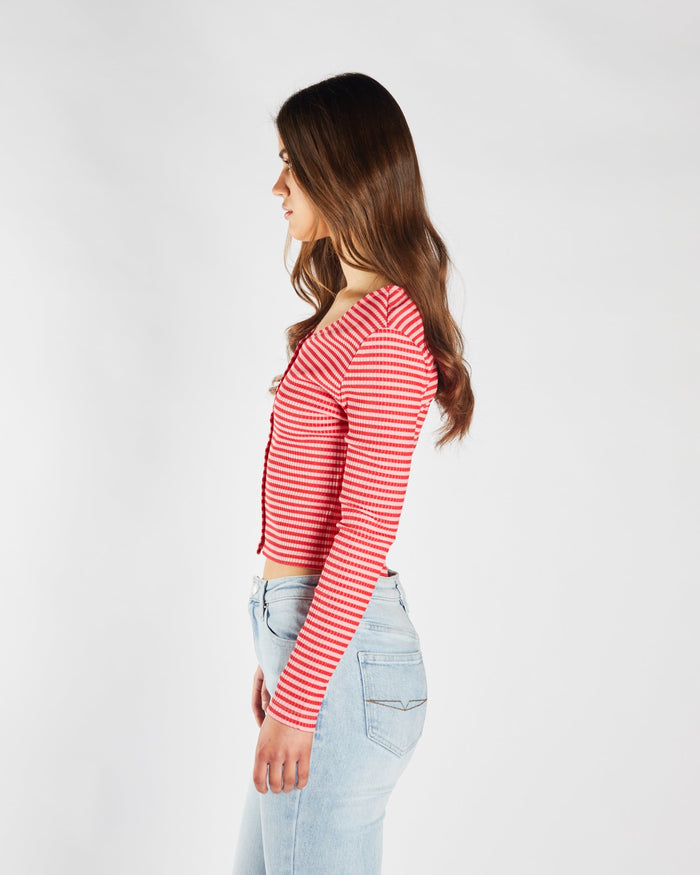 Fida Knit Pink Punch & Salsa