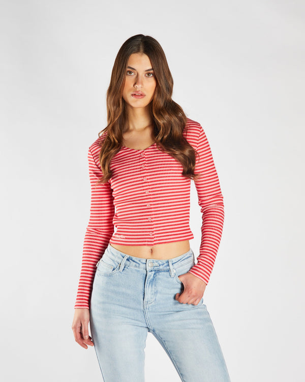 Fida Knit Pink Punch & Salsa