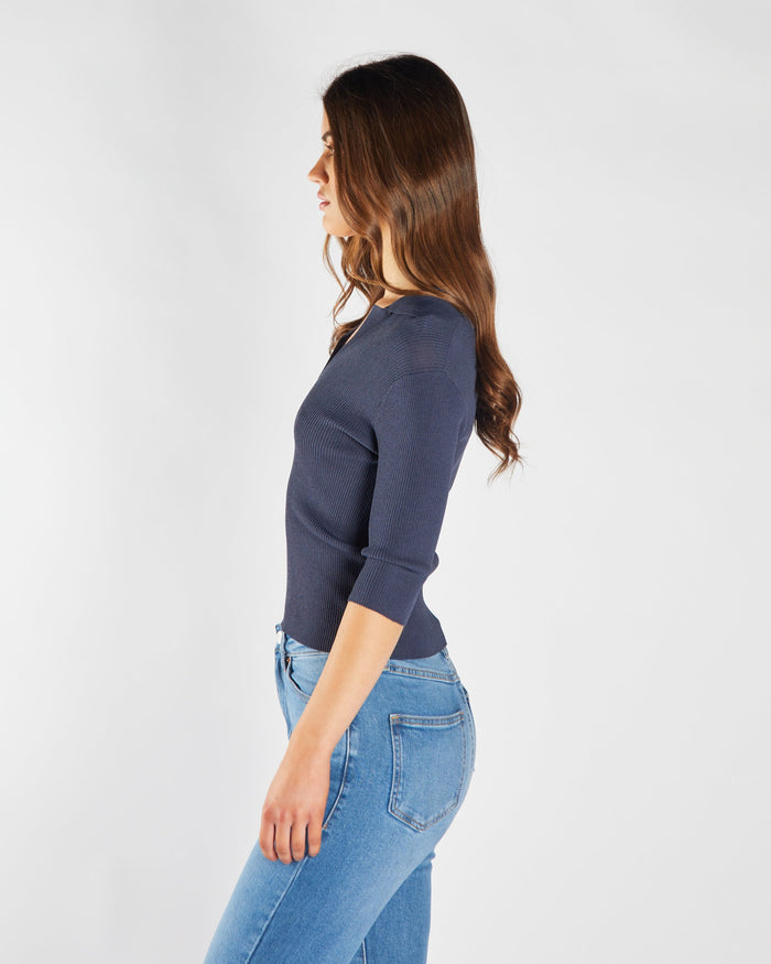 Floretta Knit Blue Nights