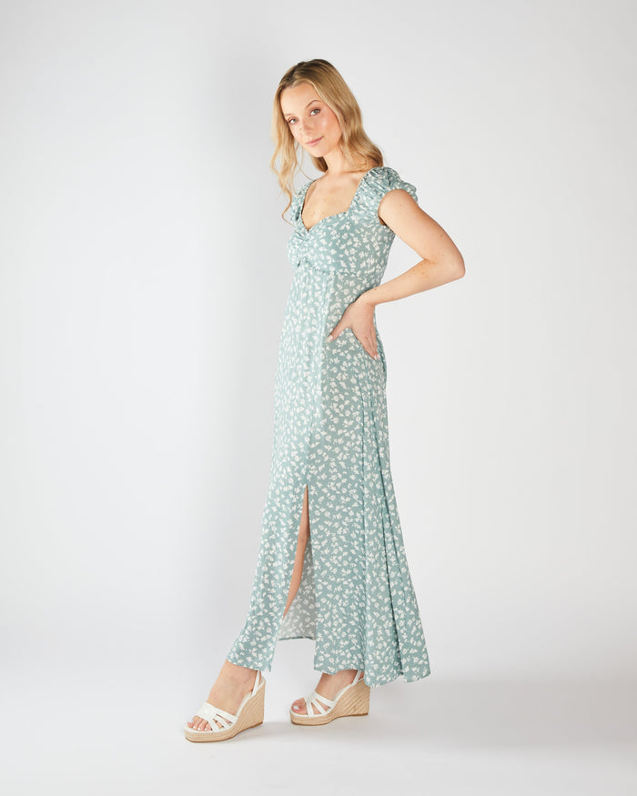 Fran Dress Iceberg Green