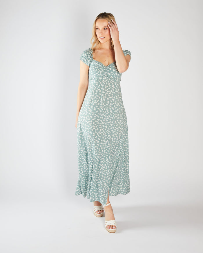 Fran Dress Iceberg Green