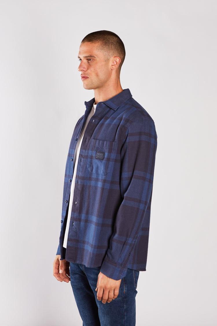 Frank Overshirt Falcon Blue