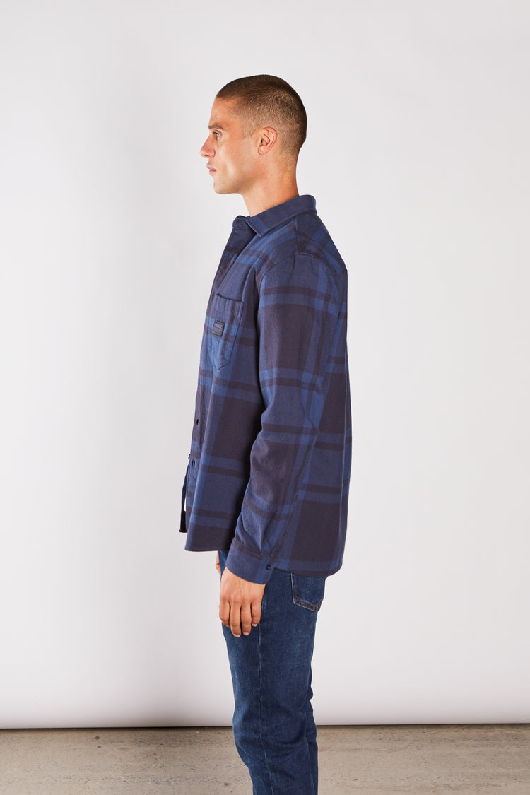 Frank Overshirt Falcon Blue