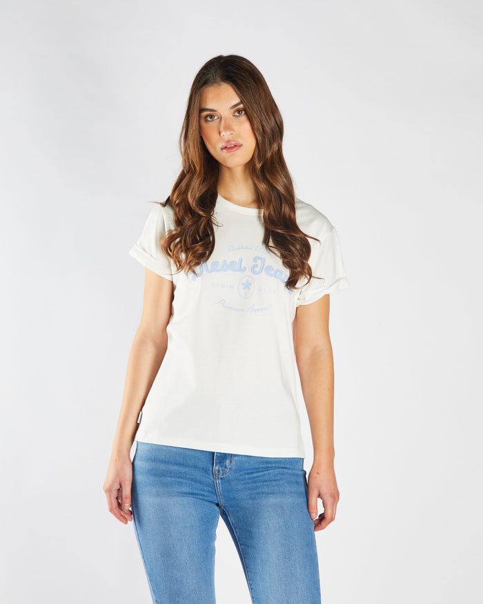 Franny Tee Dove White