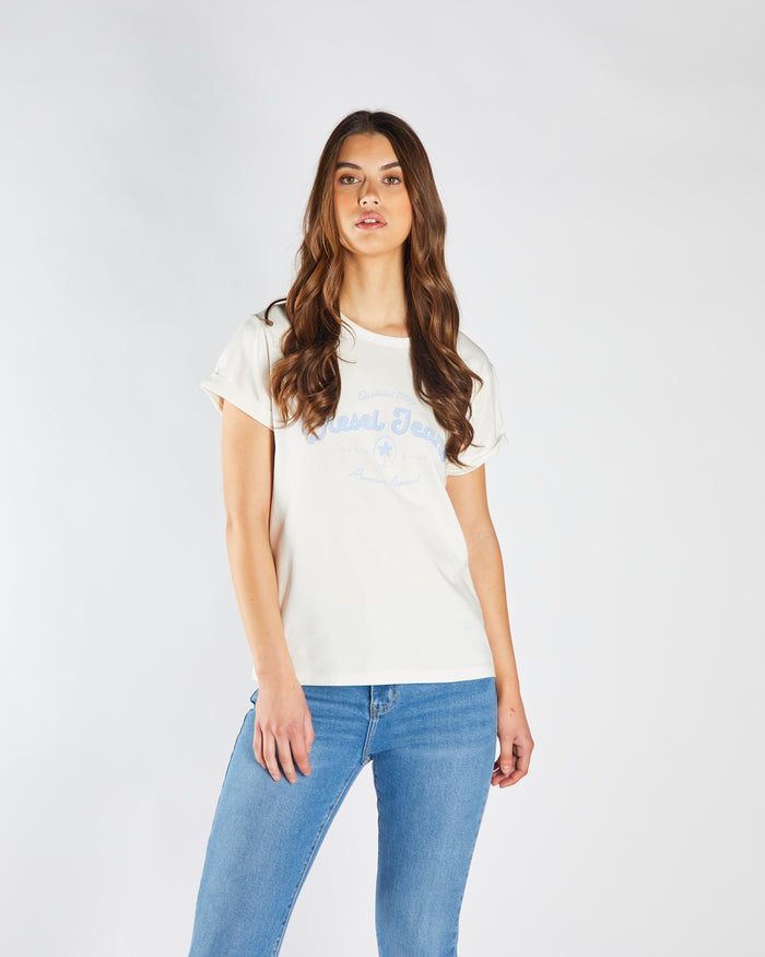 Franny Tee Dove White