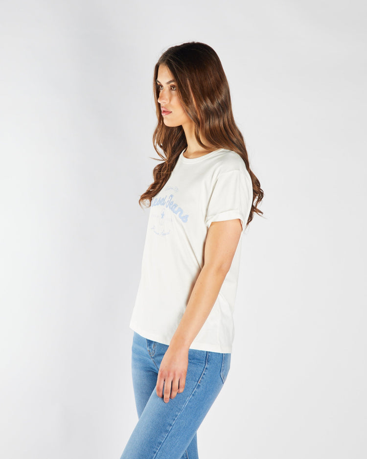 Franny Tee Dove White