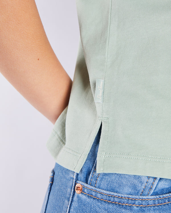 Freesia Tee Iceberg Green