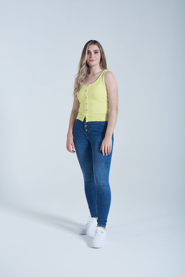 Harrietta Vest Lemon Limelight