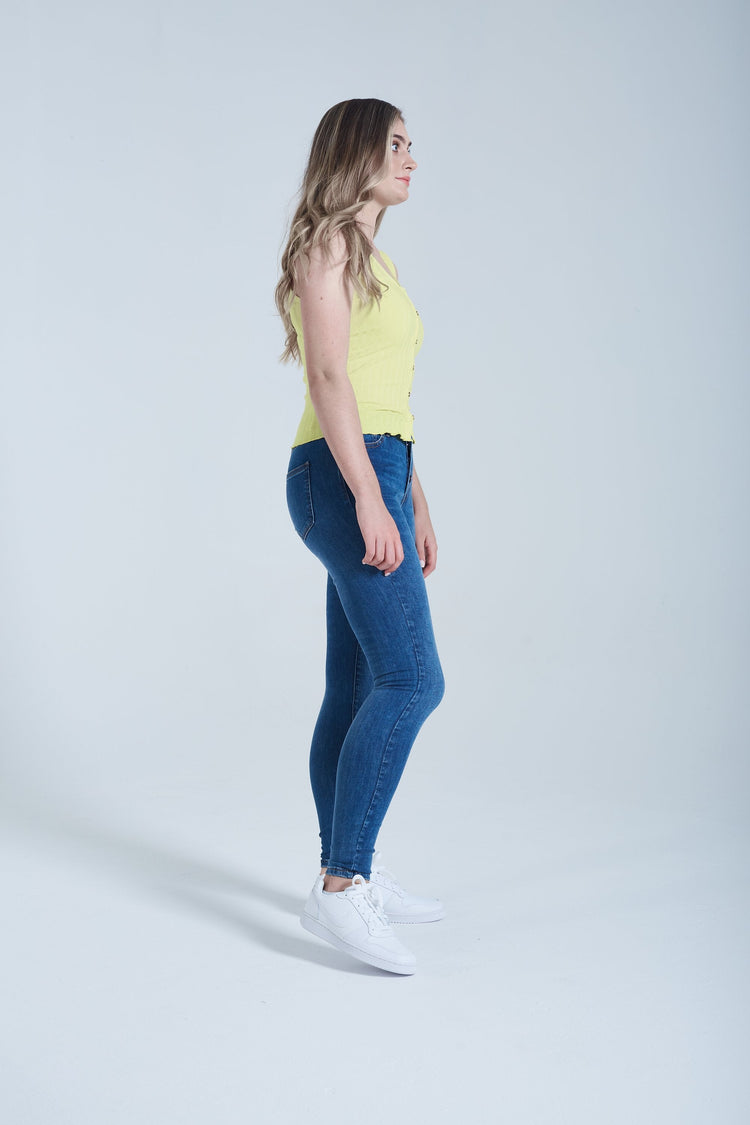 Harrietta Vest Lemon Limelight