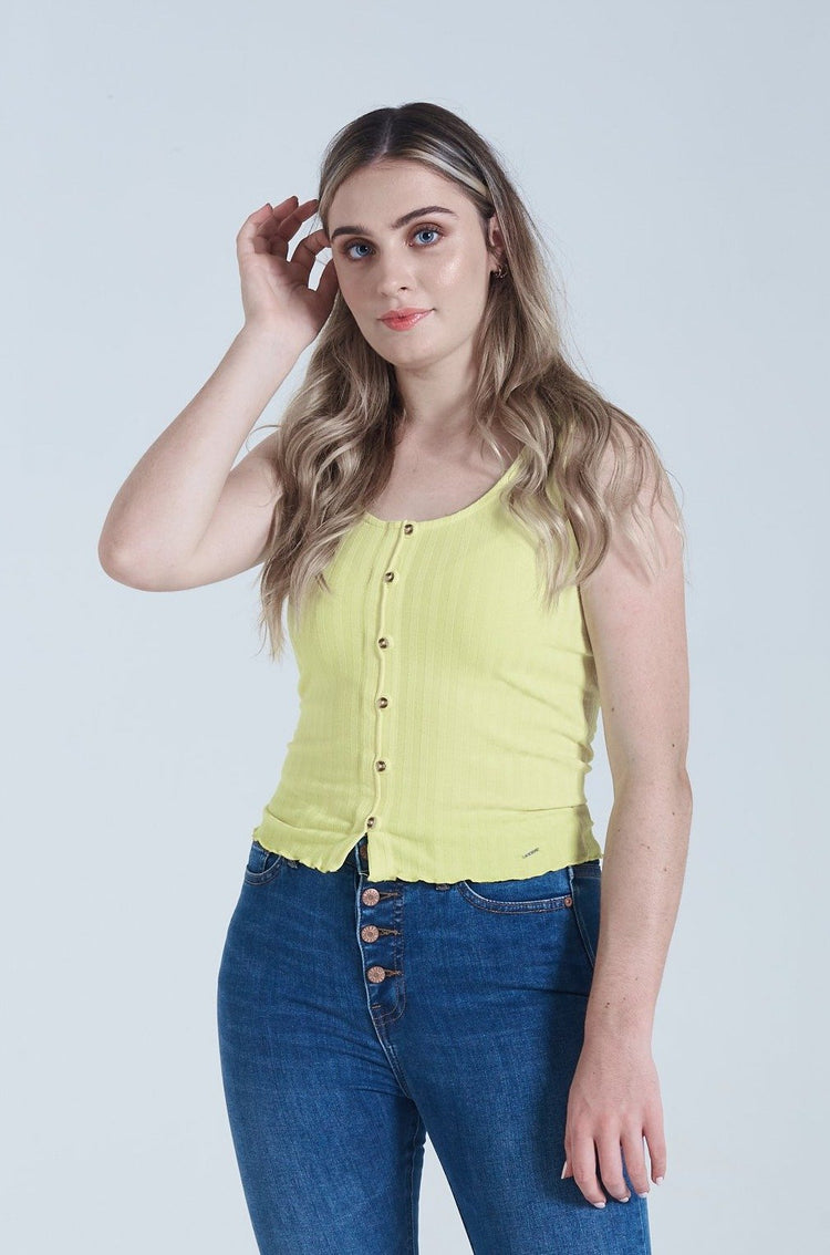 Harrietta Vest Lemon Limelight