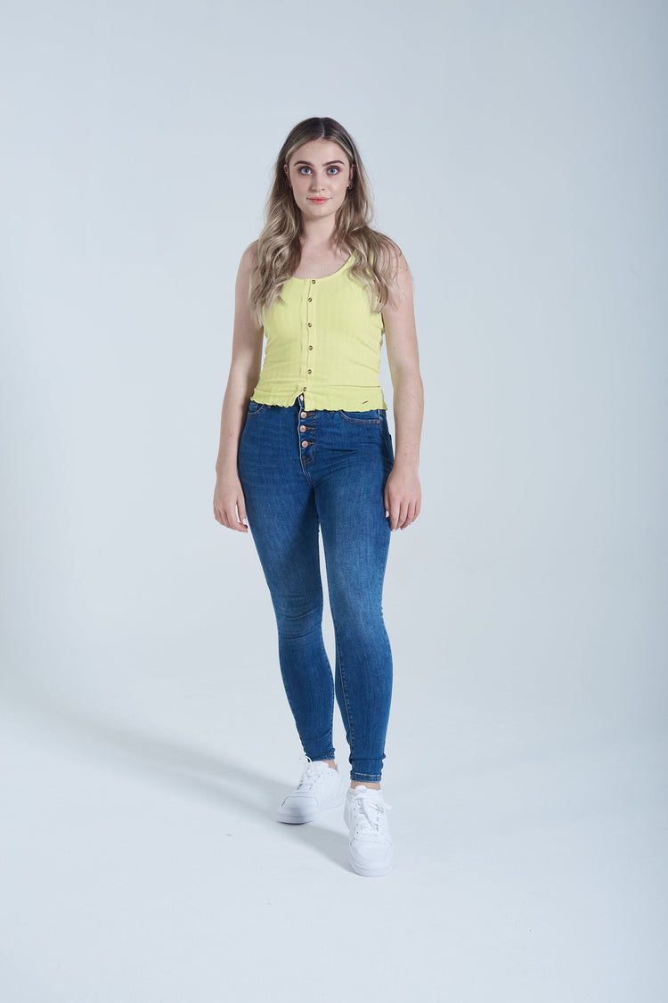 Harrietta Vest Lemon Limelight