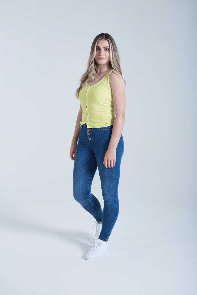 Harrietta Vest Lemon Limelight