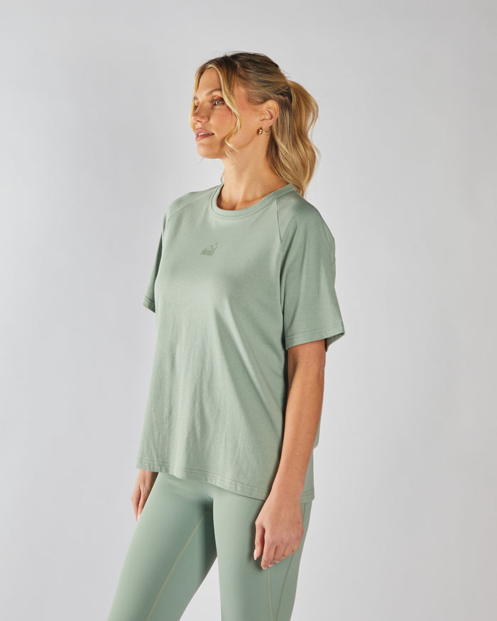 Gia T-Shirt Moss Green