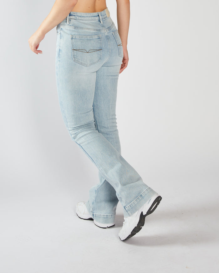 Gina Hr Bootleg Frosted Blue