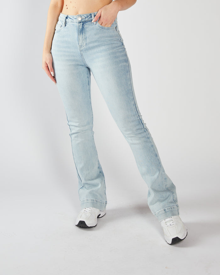 Gina Hr Bootleg Frosted Blue