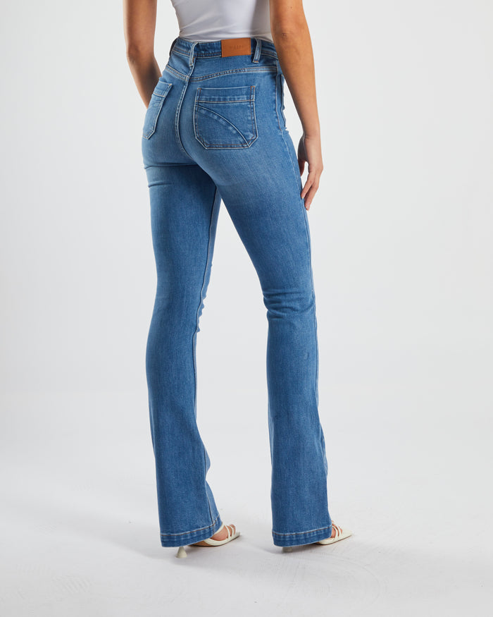 Gina Hr Bootleg Sky Blue