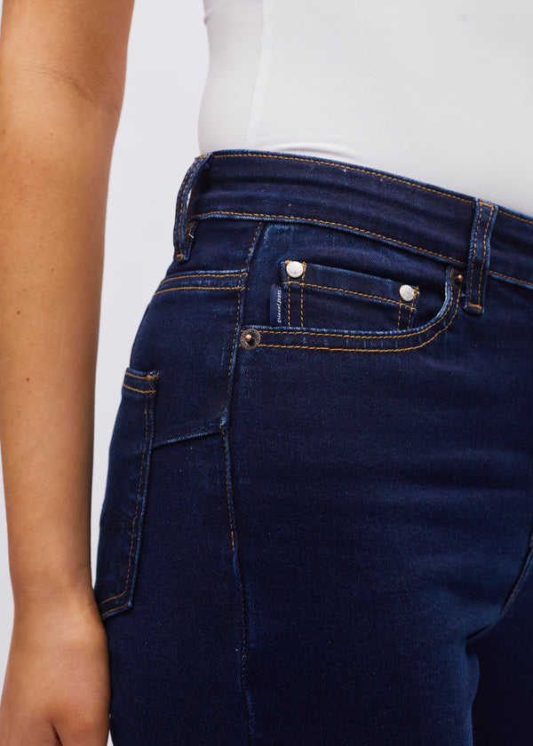 Gina Hr Bootleg Indigo Blue