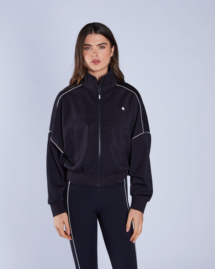 Hailey Zipper Beetle Black