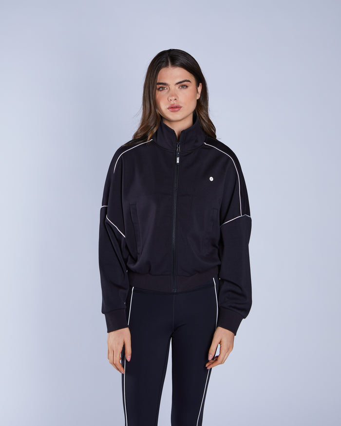 Hailey Zipper Beetle Black