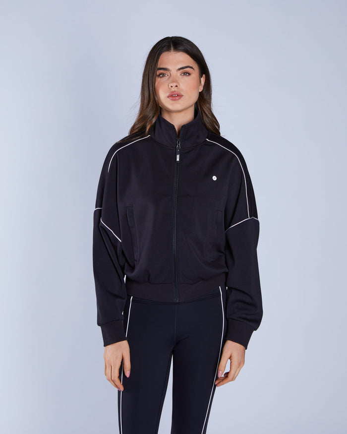 Hailey Zipper Beetle Black