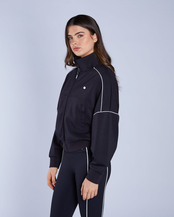 Hailey Zipper Beetle Black