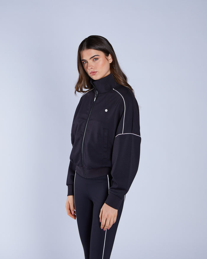 Hailey Zipper Beetle Black