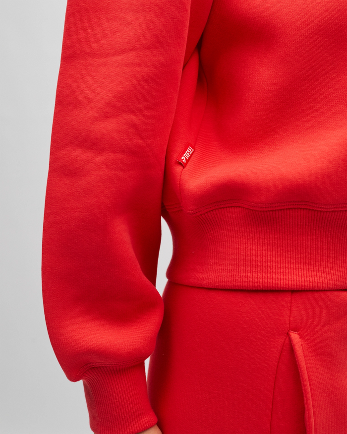 Haisley Sweatshirt Powder Red