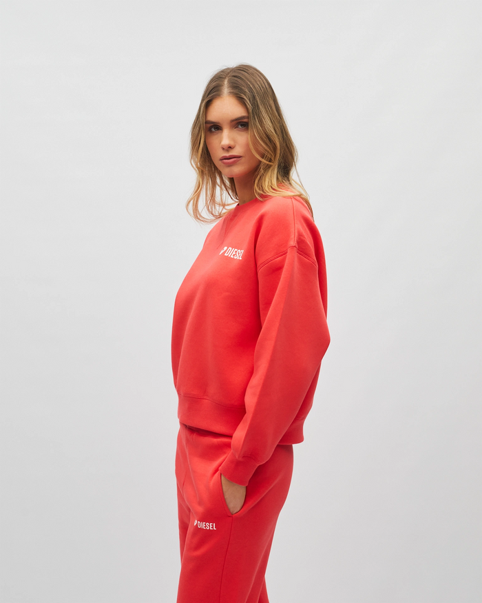 Haisley Sweatshirt Powder Red