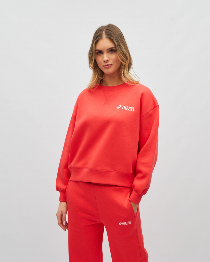 Haisley Sweatshirt Powder Red