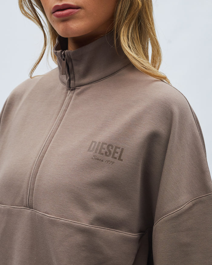 Maye Half Zip Soft Mocha