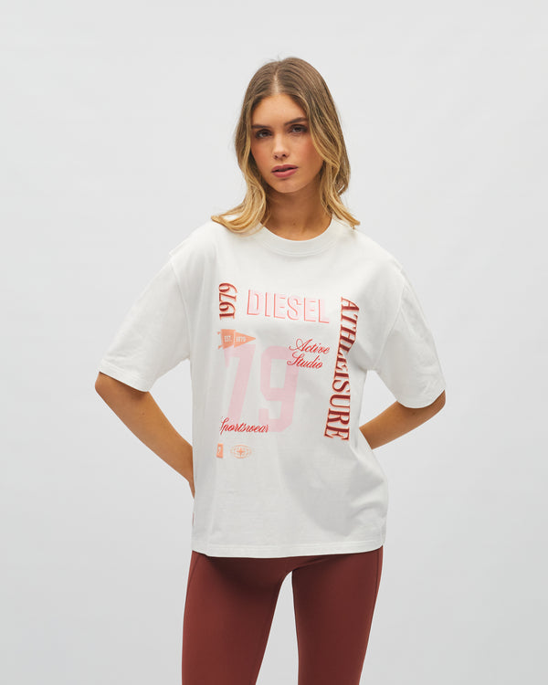 Hartley Tee Dove White